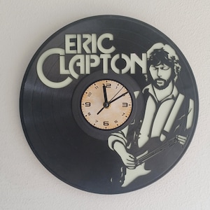 ERIC CLAPTON Vinyl Record LP Clock