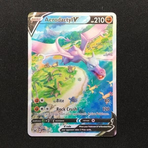 Pokémon TCG Aerodactyl V 092/196, Lost Origin, Play/Grade Ready