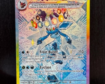 Textured · Glaceon ex · Prismatic Evolutions (PRE) #150 Custom Card