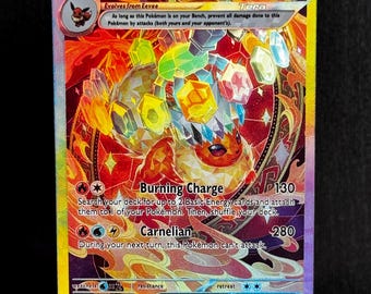 Discontinued · Flareon ex · Prismatic Evolutions (PRE) #146 Custom Card