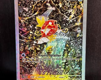 Tarjeta personalizada texturizada · Magikarp · Paldea Evolved (PAL) n.° 203