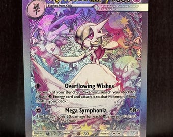 Textured - Mega Gardevoir ex · Mega Evolution (MEG) #178 Custom Card