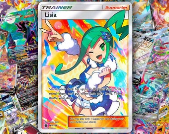 Lisia Trainer (full Art) Holo SM Celestial Storm 164/168 (custom | Proxy) - Etsy Lisia Trainer (full Art) Holo SM Celestial Storm 164/168 (custom | Proxy) - Etsy