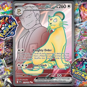 Team Rockets Persische ex · Destined Rivals (DRI) #219 Proxy Karte