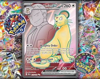 Team Rocket’s Persian ex · Destined Rivals (DRI) #219 Proxy Card