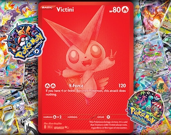 ビクティニ BWR | ポケモンカード用拡張アートディスプレイケース