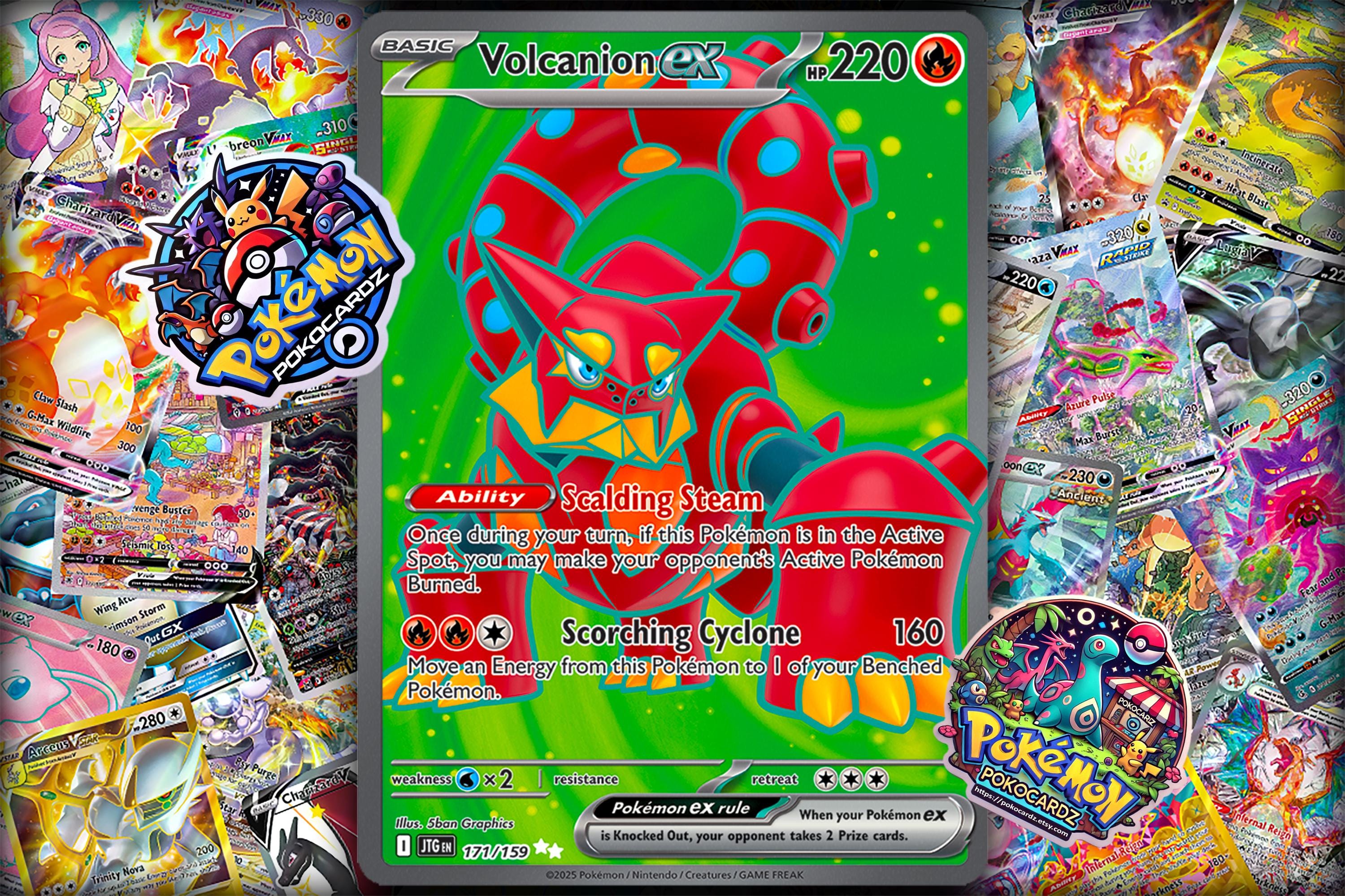 pokemon cards volcanion ex Volcanion EX (182/159) – PokeGuard
