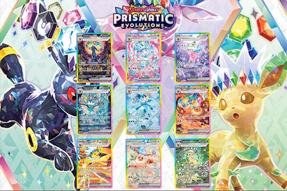 Prismatic Evolutions God Pack - Proxy Cards - Etsy