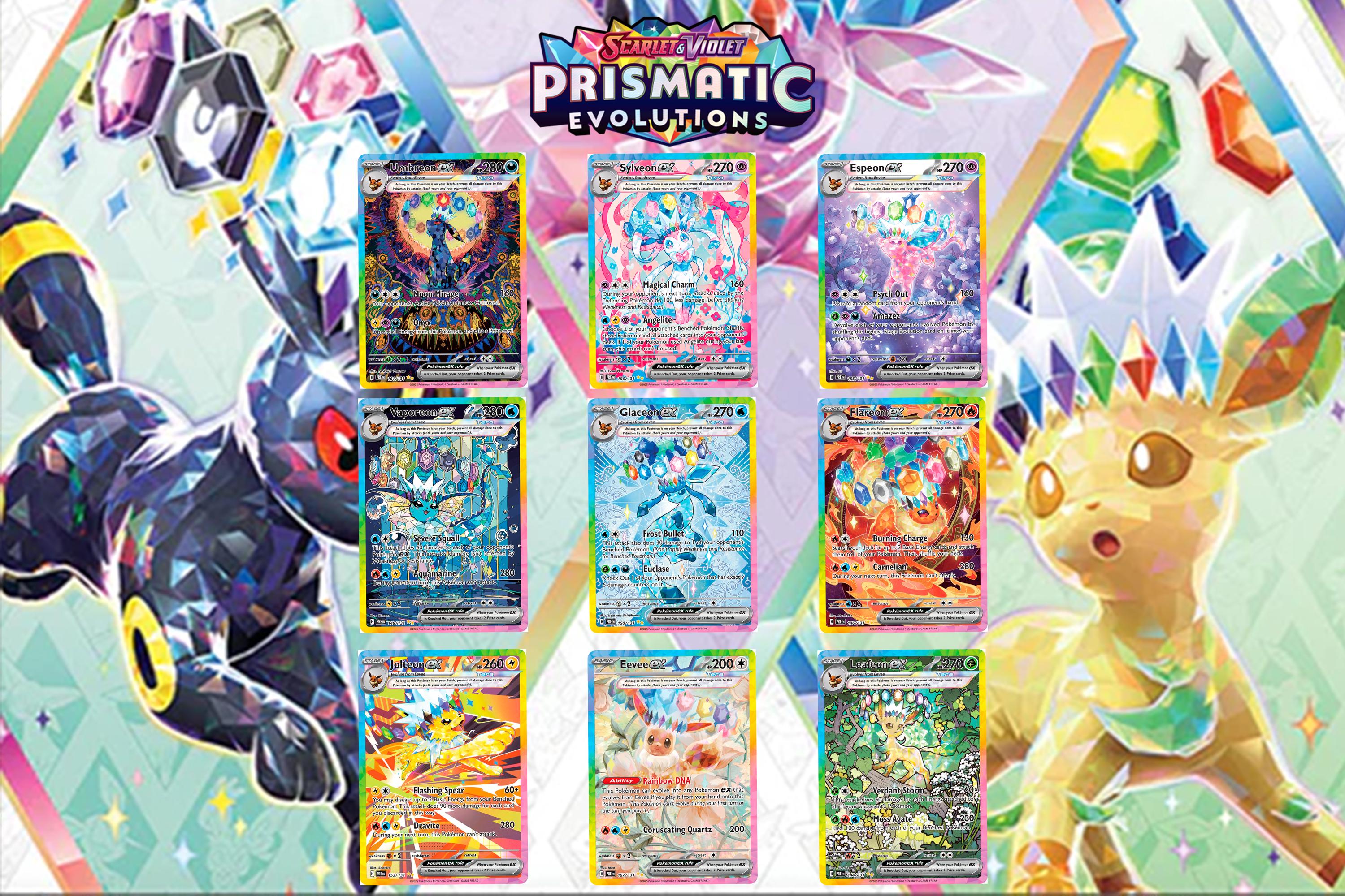 Prismatic Evolutions God Pack - Proxy Cards - Etsy