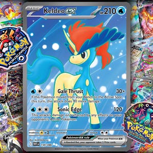 Keldeo ex · White Flare (WHT) #159 Proxy Card