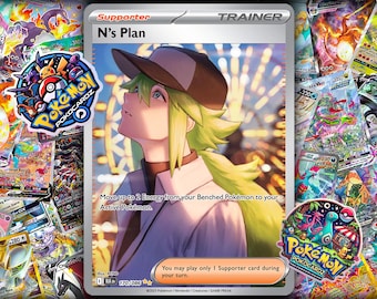 トレーナーN フルアート ポケモンカード | ホログラフィックN