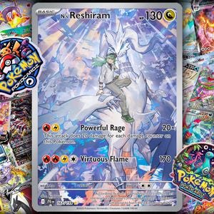 N’s Reshiram · gemeinsamer Reise (JTG) #167 Proxy Karte