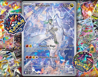 N’s Reshiram · Journey Together (JTG) #167 Proxy Card