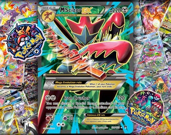 pokemon card scizor ex - Scizor-EX (76/122) - XY Breakpoint 20 Retreat Cost M Scizor-ex Breakpoint (BKP)