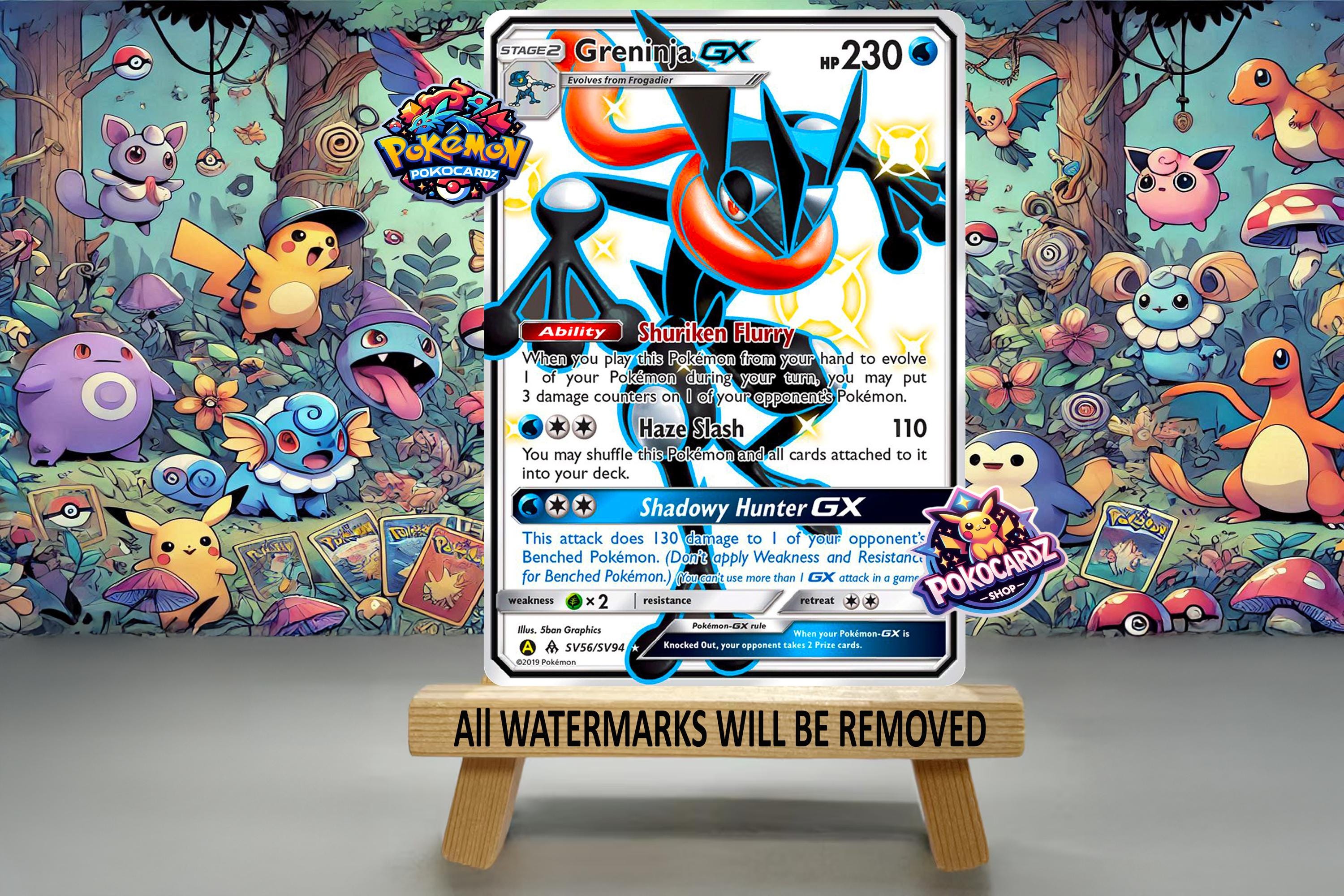 Greninja-gx · Forbidden Light (FLI) #SV56 - Shiny Vault - Proxy