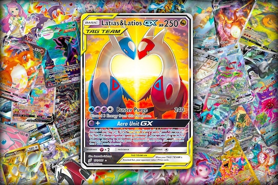 latias latios pokemon card Latias & Latios GX Team Up 169 PSA 10 – TBC Games main image 1