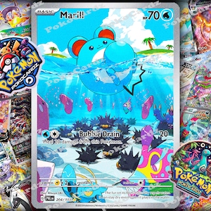 Marill · Paldea Evolved (PAL) #204 Proxy Card