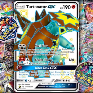 Turtonator-GX · Guardians Rising (GRI) #SV52 - Shiny Vault - Proxy Card