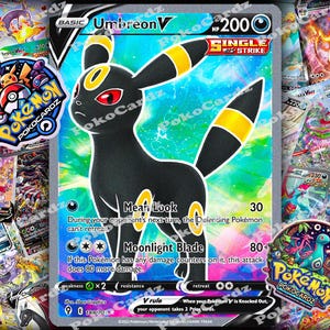 Umbreon V · Evolving Skies (EVS) #188-proxykaart