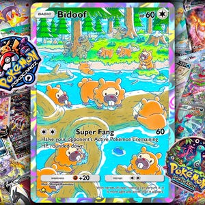 Bidoof #177 - Space-Time Smackdown - Pokémon Pocket - Proxy Karte