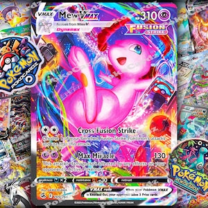 Mew VMAX · Fusion Strike (FST) #269 Proxy Karte