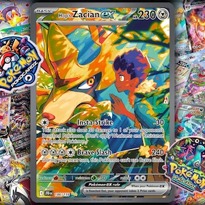 Hops Zacian ex · Reise zusammen (JTG) #186 Proxy Karte