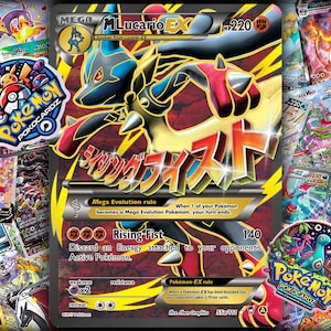 pokemon trader cards POKEMON MEGA LUCARIO EX FIGURE COLLECTION (ENGLISH) – Dream Team  Collectibles