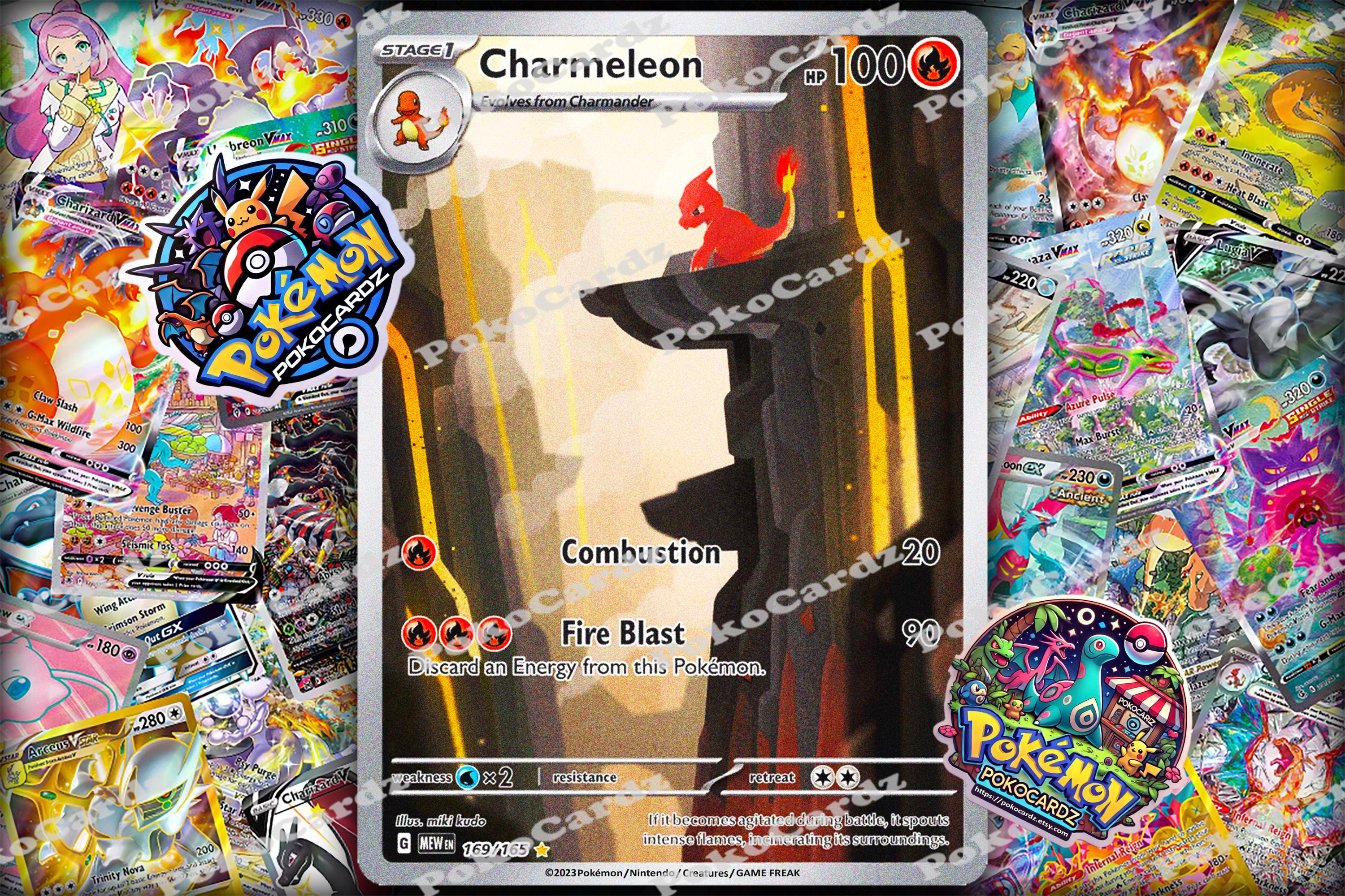charmeleon pokemon card full art Charmeleon #169/165 : 151