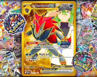 N’s Zoroark ex · Journey Together (JTG) #189 Proxy Card