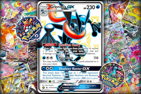 Greninja-gx · Forbidden Light (FLI) #SV56 - Shiny Vault - Proxy