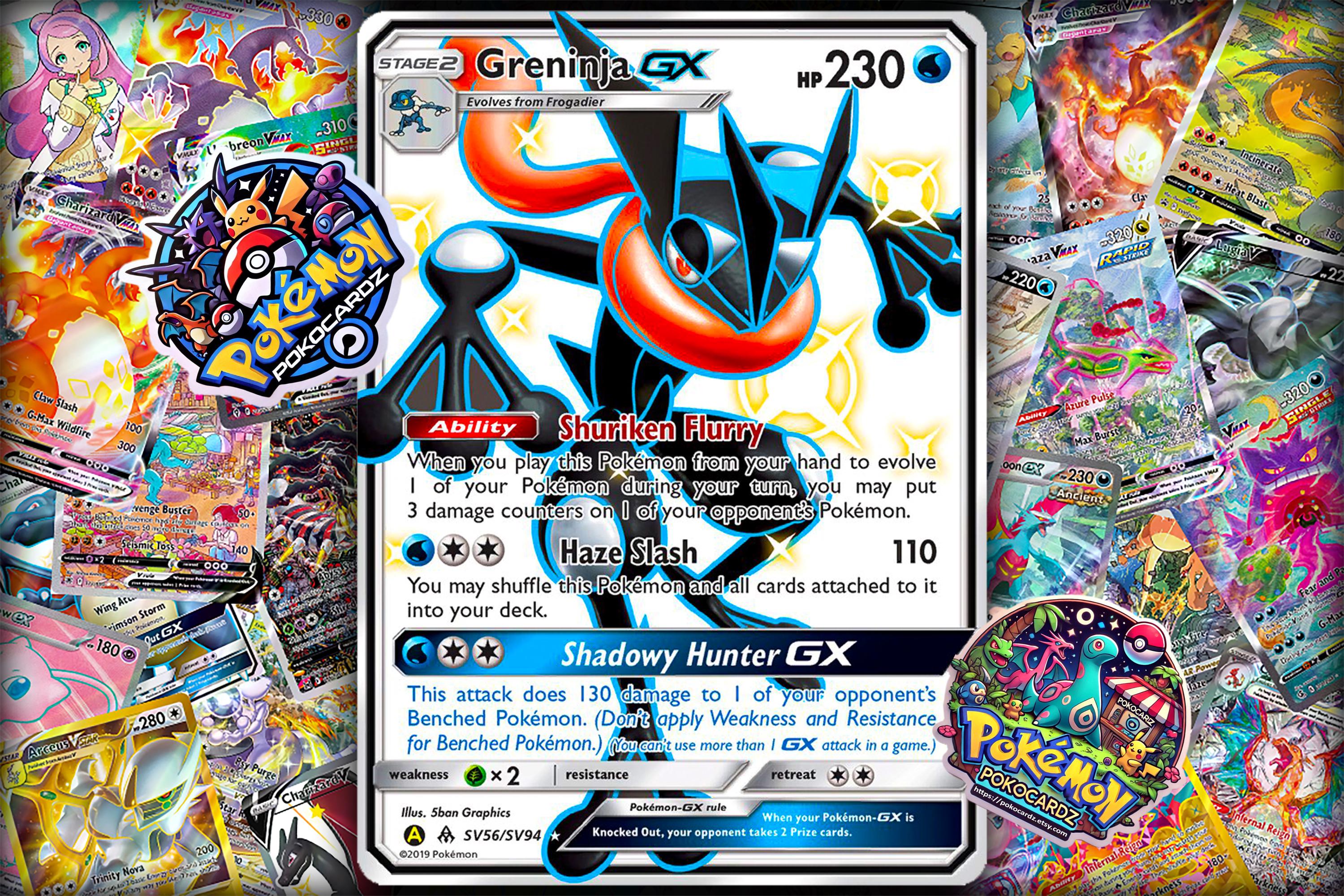 Greninja-gx · Forbidden Light (FLI) #SV56 - Shiny Vault - Proxy