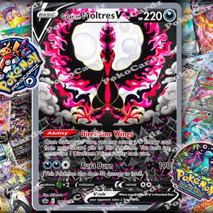Galar Moltres V · Chilling Reign (CRE) #177 Proxy Karte
