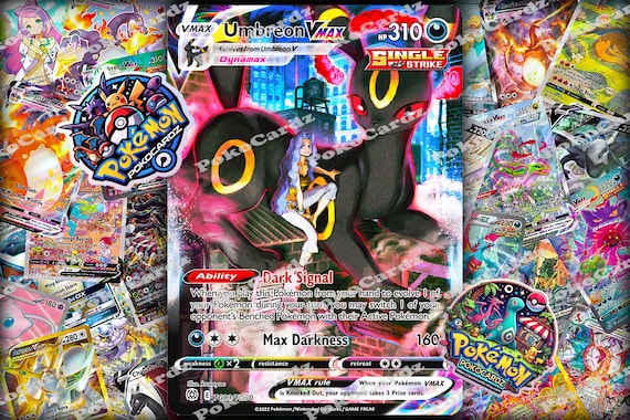 Umbreon VMAX · Brilliant Stars (BRS) #TG23 Proxy Card - Etsy