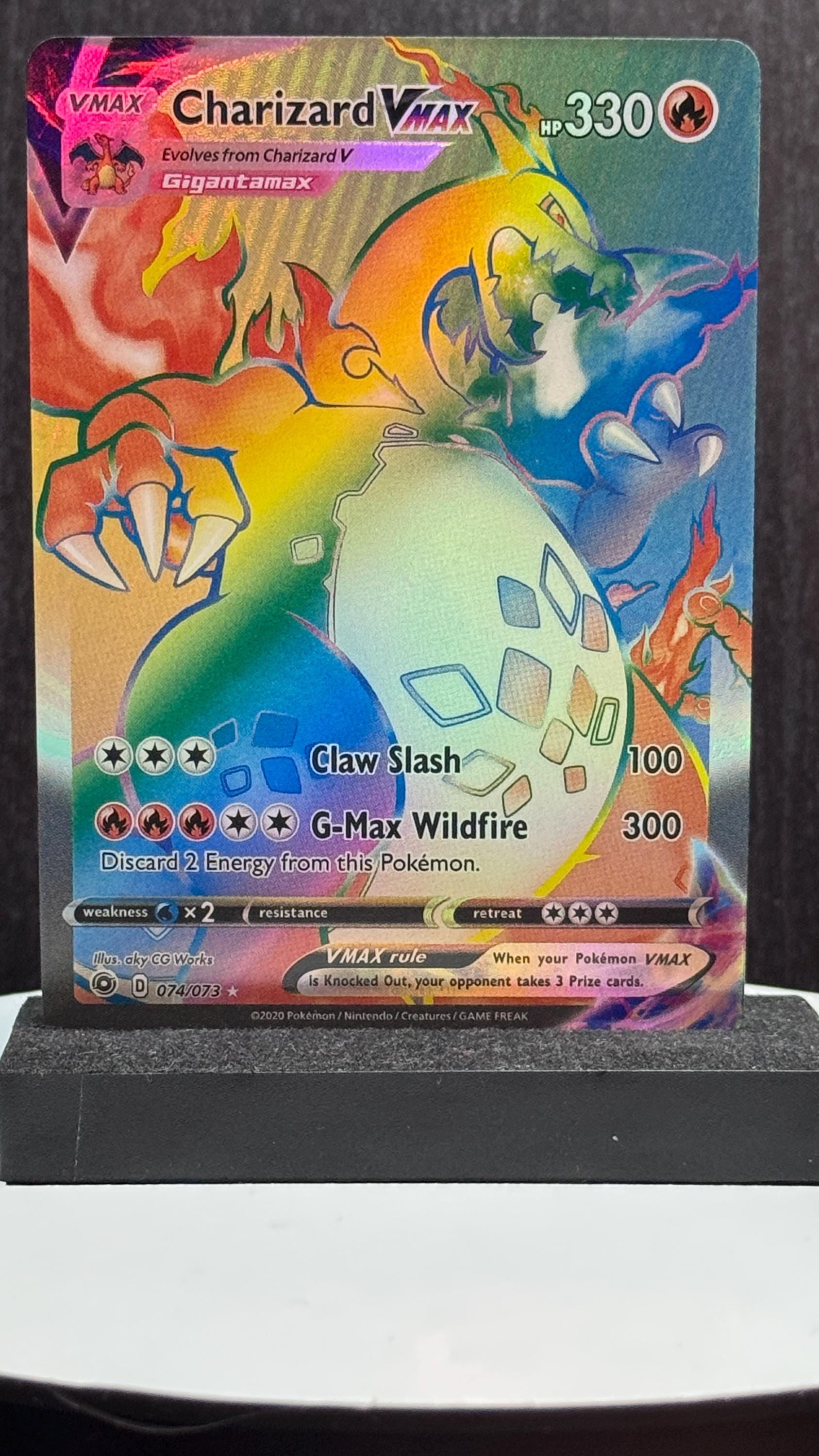 Textured · Charizard VMAX · Champion's Path (CPA) #074 Custom Card