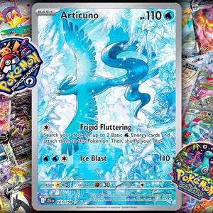 Tarjeta de representación Articuno · Journey Together (JTG) n.° 161