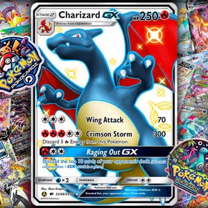 Charizard-GX · Burning Shadows (BUS) #SV49 - Shiny Vault - Proxy Card