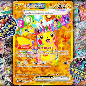 Pikachu ex · Surging Sparks (SSP) #247 Proxy Karte