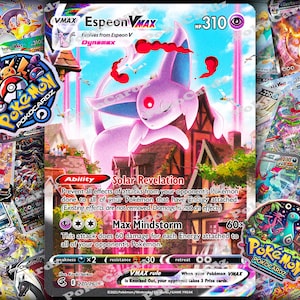 Espeon VMAX · Fusion Strike (FST) #270 Proxy Karte