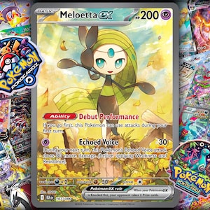 Meloetta ex · Black Bolt (BLK) #167 Proxy Card