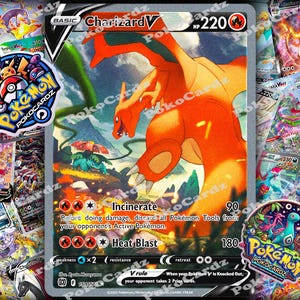 Charizard V · Brilliant Stars (BRS) #154 proxykaart
