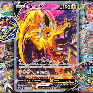 Blitza V · Schwert & Schild Promos #SWSH183 Proxy Karte Full Holo