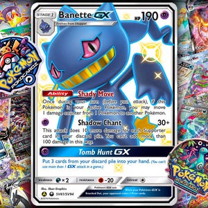 Banette-GX · Celestial Storm (CES) #SV61 - Shiny Vault - Proxy Card