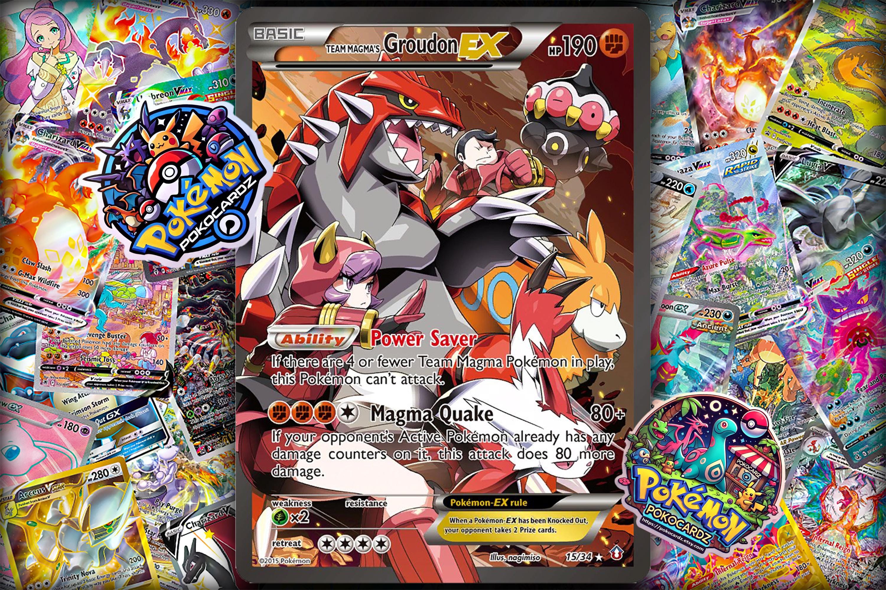 team magma pokemon cards Double Crisis have for your premier collection. Pokemon Card JP Magma Team