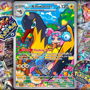 Iono’s Kilowattrel · Journey Together (JTG) #163 Proxy Card