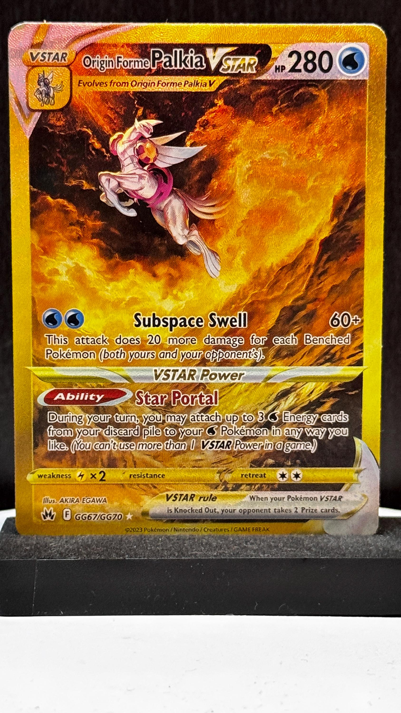 palkia vstar pokemon card price Amazon.com: Origin Forme Palkia VSTAR - **Oversize** - Pokmon Jumbo Card