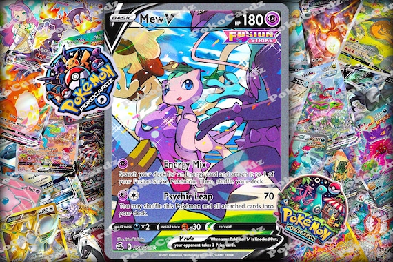 mew v pokemon card Mew V - 060/159 Ultra Rare main image 0