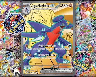 Cynthia’s Garchomp ex · Destined Rivals (DRI) #215 Proxy Card