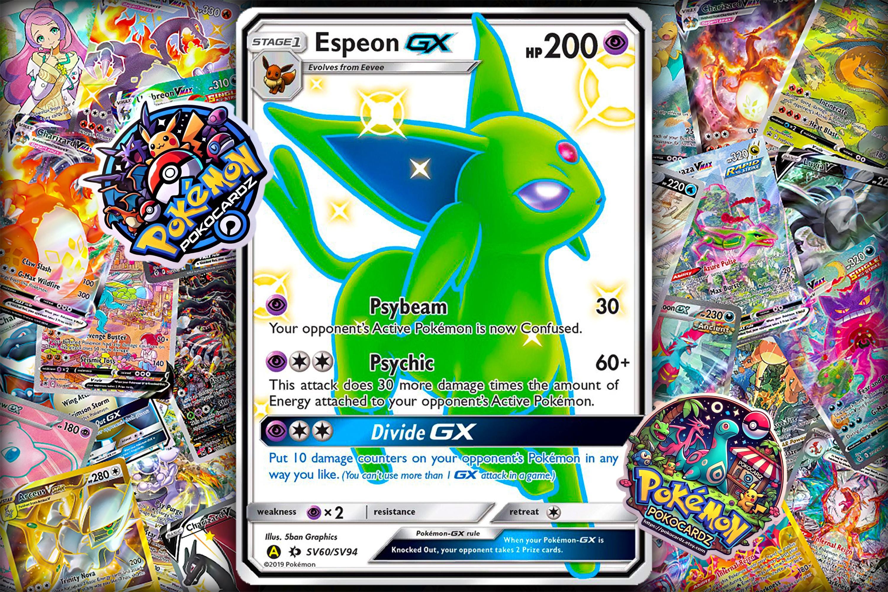 espeon gx pokemon card PSA 9 FA/ESPEON SECRET GX Pokemon single card PSA 10]{062/060} FA/ESPEON GX |