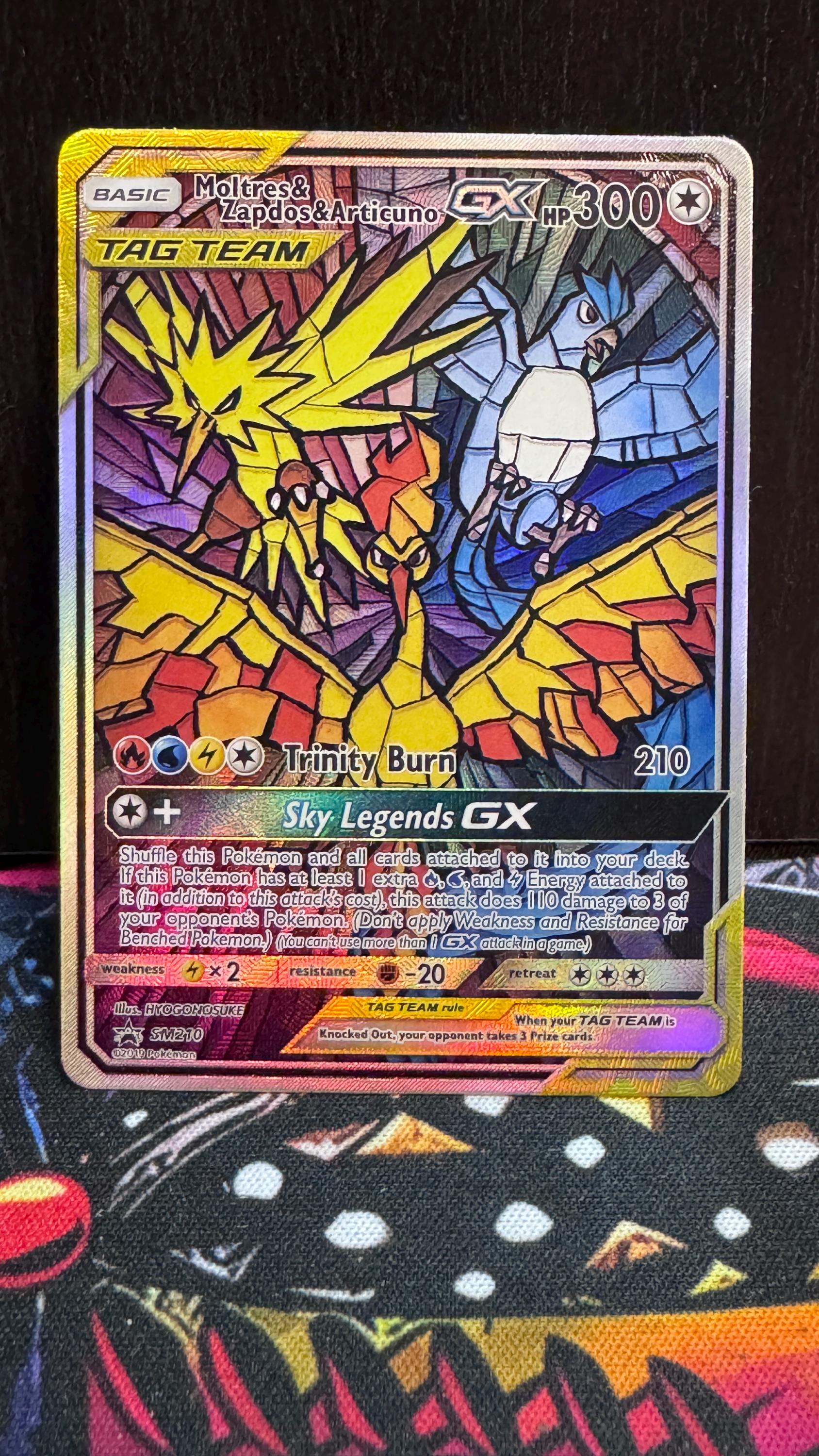 Moltres and Zapdos and Articuno-gx · Sun & Moon Promos (SMP