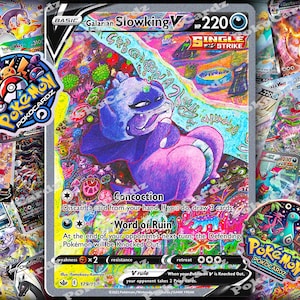 Galarian Slowking V · Chilling Reign (CRE) #179 Proxy Card